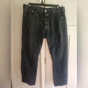 Levi Strauss 501 Dark Wash Jeans 40x32